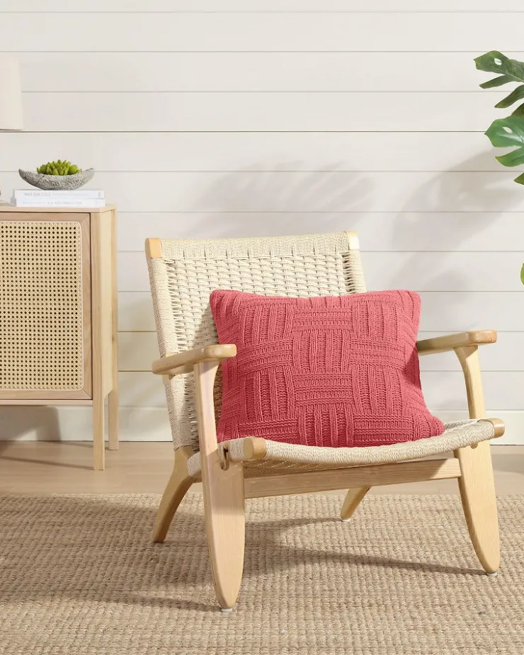 Tommy Bahama Chain Basket Decorative Pillow- Pillows & Shams