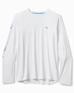 Tommy Bahama Chill Time Surf IslandZone® Rash Guard- Swim & Boardshorts|T-Shirts