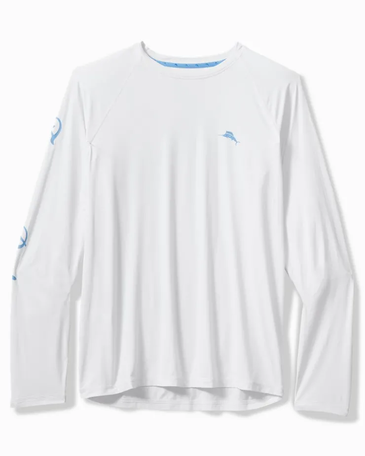 Tommy Bahama Chill Time Surf IslandZone® Rash Guard- Swim & Boardshorts|T-Shirts