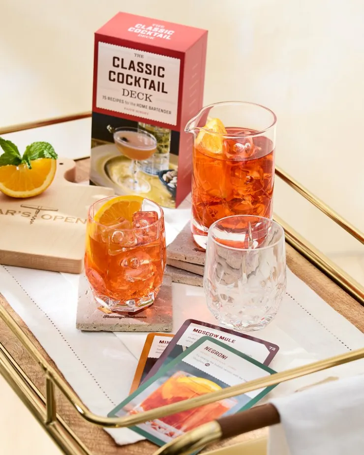 Tommy Bahama Classic Cocktail Deck- Books & Games|Drinkware & Bar