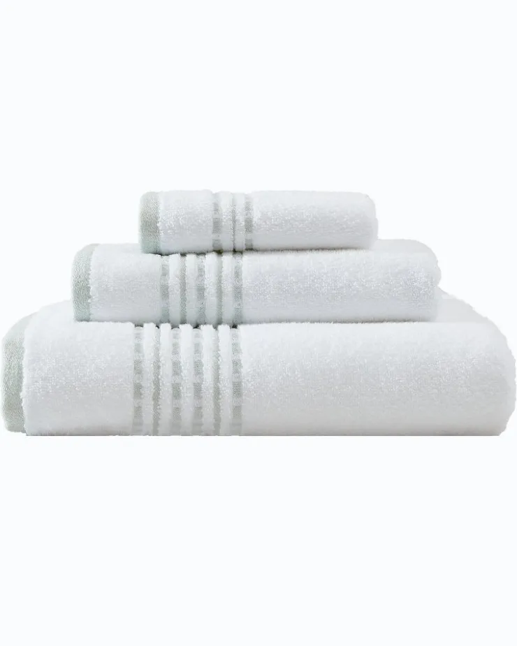 Tommy Bahama Cliff Side Green 3-Piece Towel Set- Bath