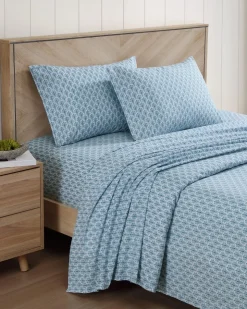 Tommy Bahama Coastal Batik 4-Piece King Sheet Set- Sheet Sets & Bedskirts