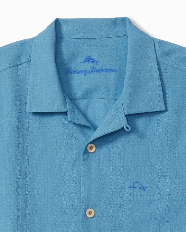 Tommy Bahama Coastal Breeze Check IslandZone® Camp Shirt- Shirts