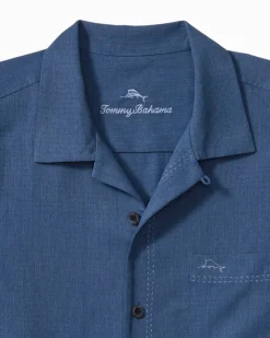 Tommy Bahama Coastal Breeze Check IslandZone® Camp Shirt- Shirts