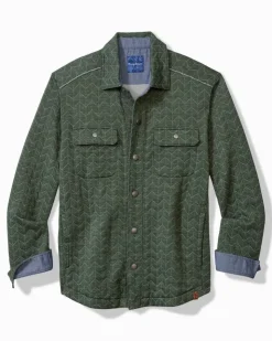 Tommy Bahama Cobble Hill CPO Shirt Jacket- Jackets & Outerwear|Shirts