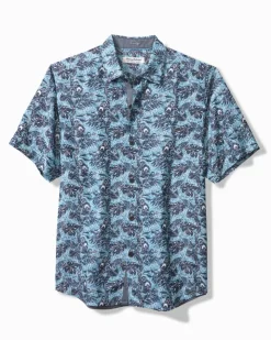Tommy Bahama Coconut Point Capuchin Vines IslandZone® Camp Shirt- Shirts