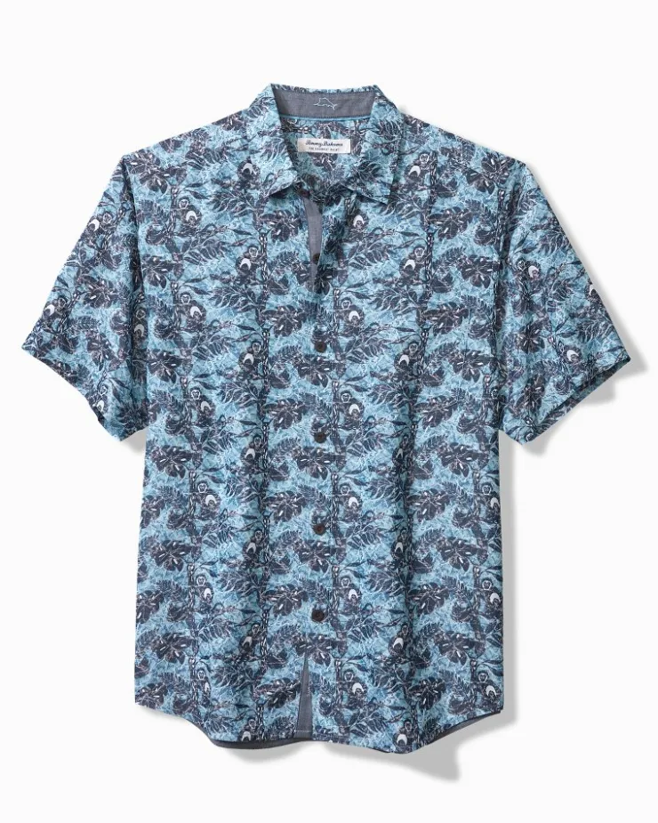 Tommy Bahama Coconut Point Capuchin Vines IslandZone® Camp Shirt- Shirts