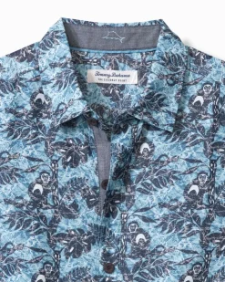 Tommy Bahama Coconut Point Capuchin Vines IslandZone® Camp Shirt- Shirts