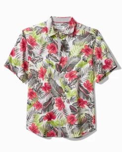 Tommy Bahama Coconut Point Hibiscus Shores IslandZone® Camp Shirt- Shirts