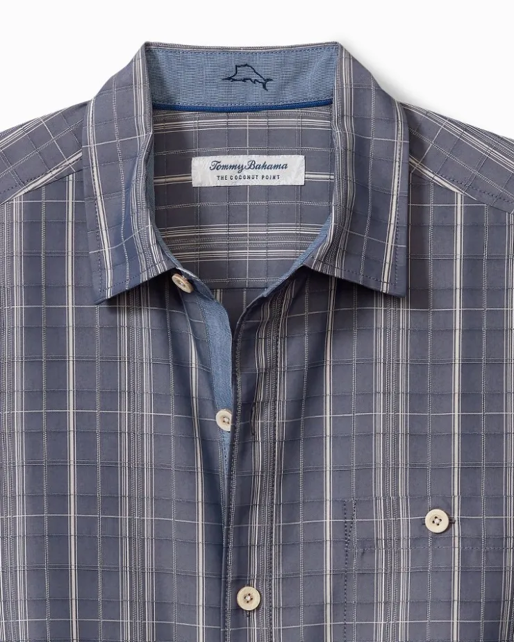 Tommy Bahama Coconut Point Samba Stripe IslandZone® Camp Shirt- Shirts