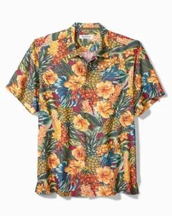 Tommy Bahama Coconut Point Sunset Canopy IslandZone® Camp Shirt- Shirts
