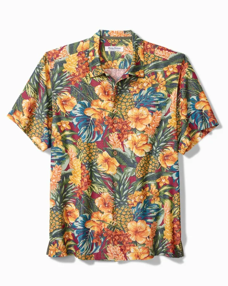 Tommy Bahama Coconut Point Sunset Canopy IslandZone® Camp Shirt- Shirts