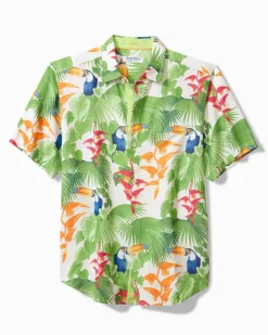 Tommy Bahama Coconut Point Toucan Chats IslandZone® Camp Shirt- Shirts