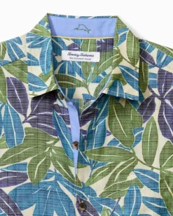 Tommy Bahama Coconut Point Vista Veronda IslandZone® Camp Shirt- Shirts