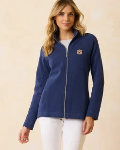 Tommy Bahama Collegiate Aruba Full-Zip Sweatshirt-Women Sweatshirts