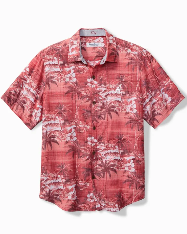Tommy Bahama Collegiate Coconut Point Isla Palmetta IslandZone® Camp Shirt- Shirts