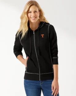 Tommy Bahama Collegiate Tobago Bay Full-Zip Hoodie-Women Sweatshirts