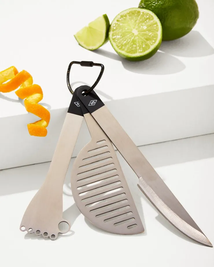 Tommy Bahama Compact Bar Tool Set- Drinkware & Bar