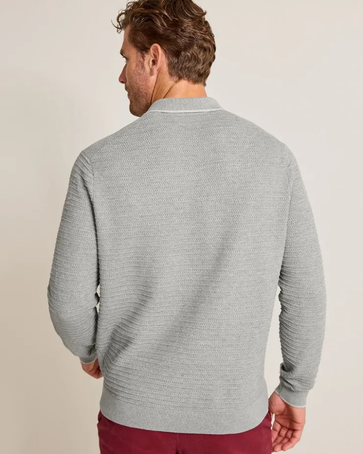 Tommy Bahama Coolside Harbor IslandZone® Sweater Polo- Sweaters|Polos