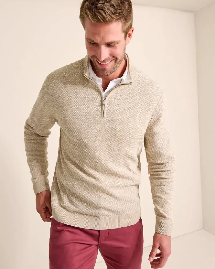 Tommy Bahama Coolside Legend Half-Zip IslandZone® Sweater- Sweaters
