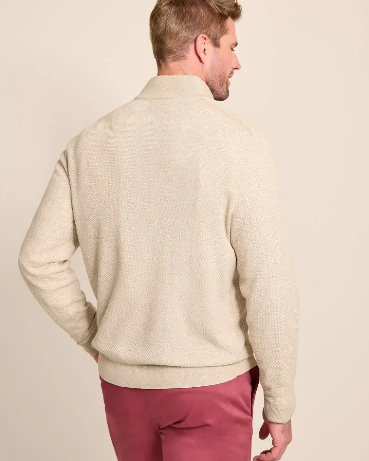 Tommy Bahama Coolside Legend Half-Zip IslandZone® Sweater- Sweaters