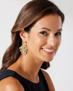 Tommy Bahama Coral Isles Statement Drop Earrings-Women Jewelry