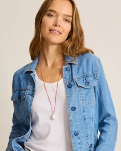 Tommy Bahama Coral Isles Thread Pearl Pendant Necklace-Women Jewelry