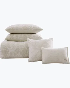 Tommy Bahama Costa Blanca 5-Piece Full/Queen Comforter Set- Comforters & Duvets