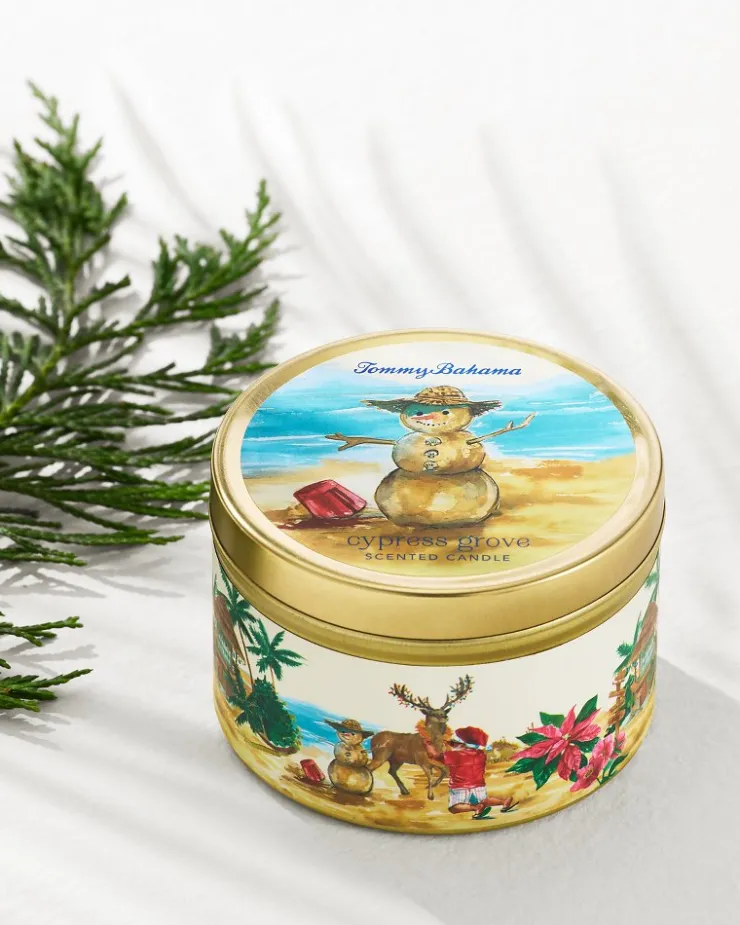 Tommy Bahama Cypress Grove 6-oz. Travel Candle Tin- Candles & Diffusers