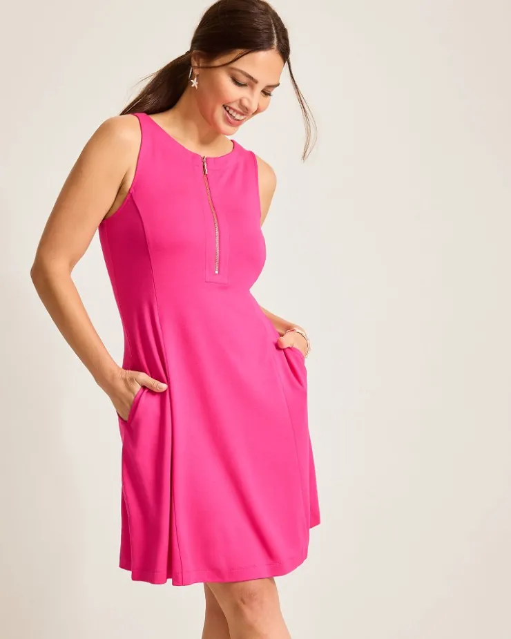 Tommy Bahama Darcy Fit-and-Flare Dress-Women Dresses