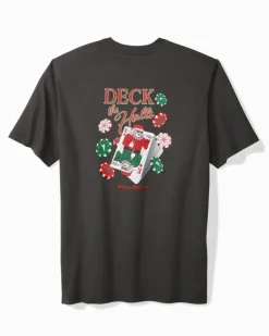Tommy Bahama Deck the Halls Graphic T-Shirt- T-Shirts|Shirts