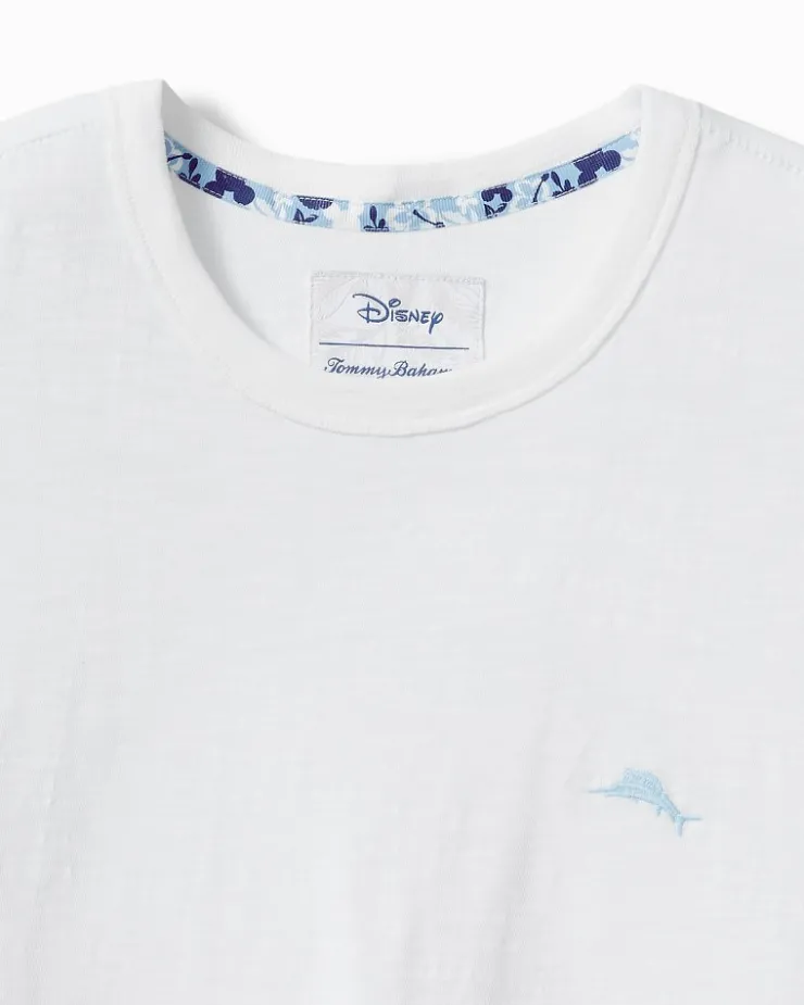 Tommy Bahama Disney Paradise Bound Short-Sleeve Lux T-Shirt- T-Shirts|Shirts