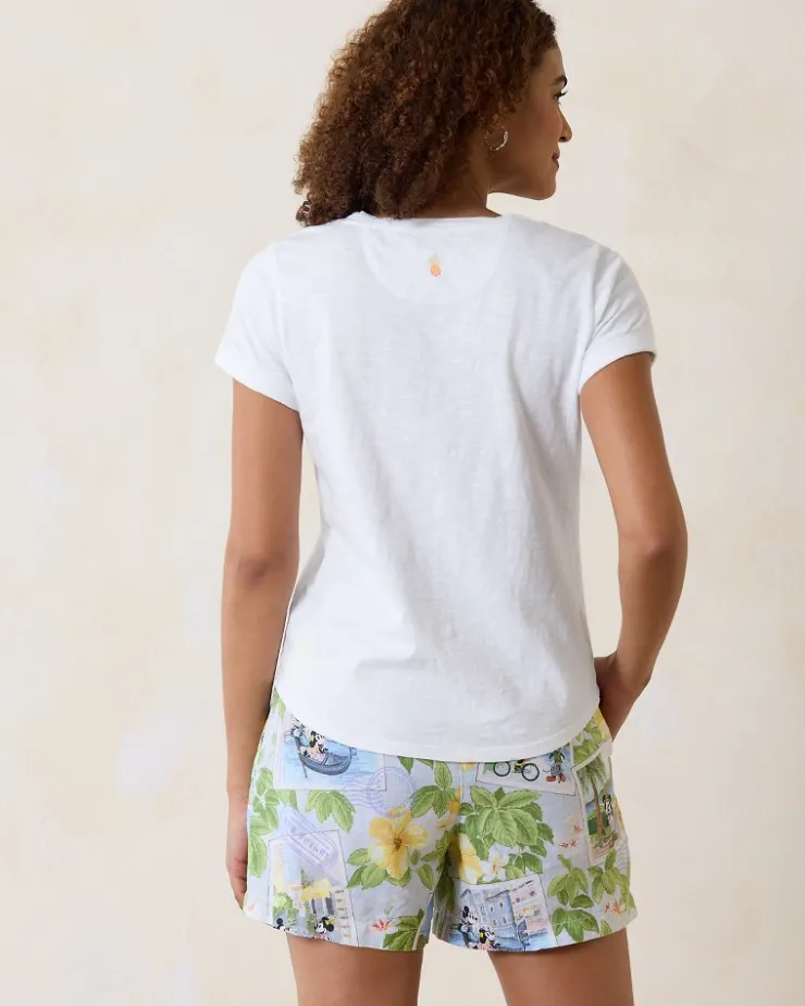 Tommy Bahama Disney Take the Scenic Route Lux T-Shirt-Women Loungewear|Tops & Shirts