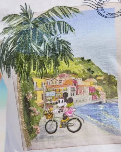 Tommy Bahama Disney Take the Scenic Route Lux T-Shirt-Women Loungewear|Tops & Shirts