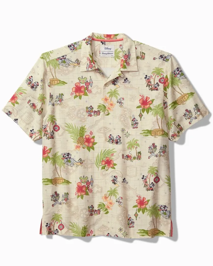 Tommy Bahama Disney Veracruz Cay Huladay Adventure Camp Shirt- Shirts