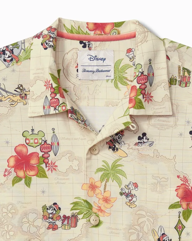 Tommy Bahama Disney Veracruz Cay Huladay Adventure Camp Shirt- Shirts