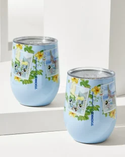Tommy Bahama Disney x Corkcicle Stemless 12-oz. Wine Cups - Set of 2- Drinkware & Bar|Outdoor Accessories
