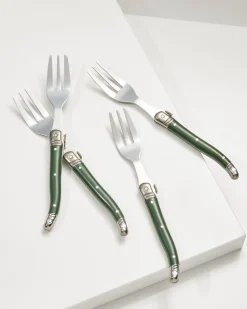 Tommy Bahama Eat, Drink & Be Merry Appetizer Fork Set- Drinkware & Bar