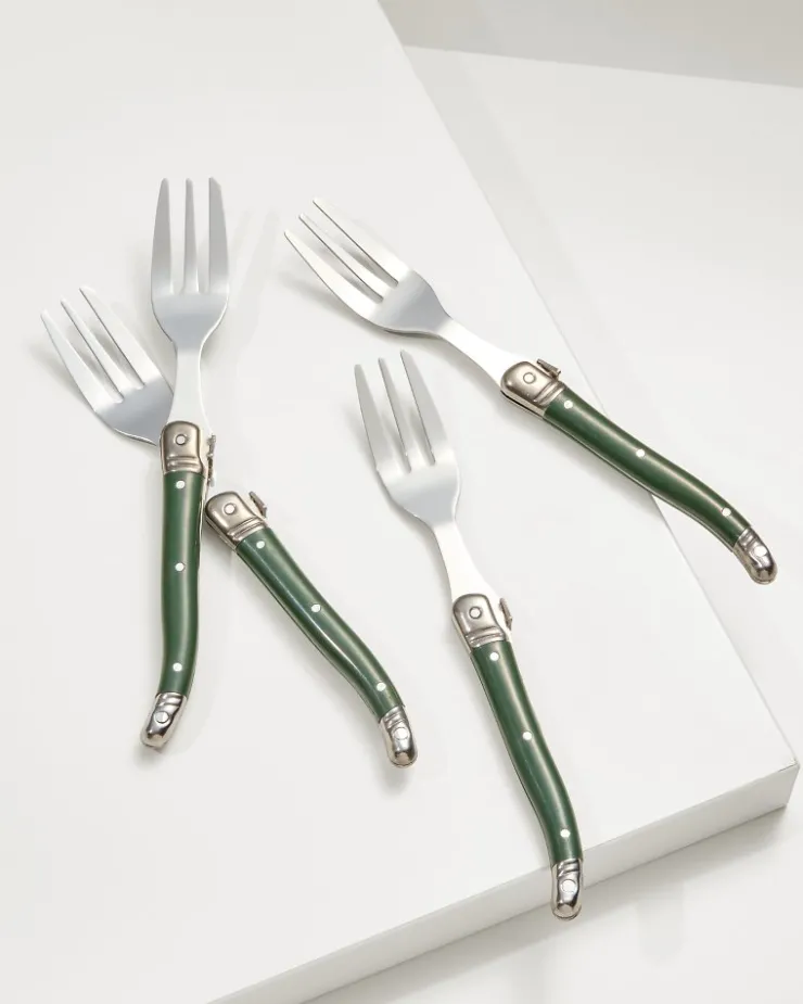 Tommy Bahama Eat, Drink & Be Merry Appetizer Fork Set- Drinkware & Bar