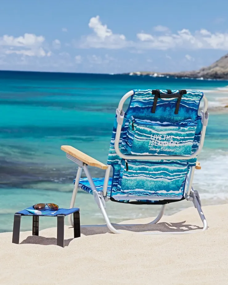 Tommy Bahama Fabric Folding Table- Outdoor Accessories|Beach Accessories