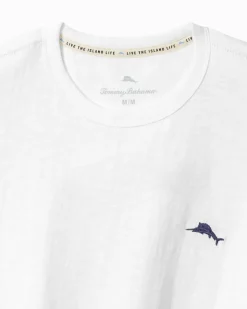 Tommy Bahama Feelin' Festive Long-Sleeve Lux T-Shirt- T-Shirts|Shirts