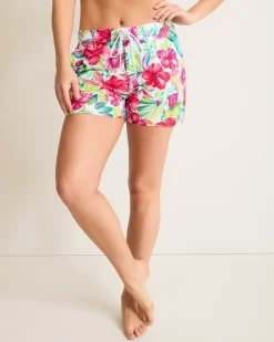 Tommy Bahama Fiesta Floral Beach Shorts-Women Beach Coverups|Shorts