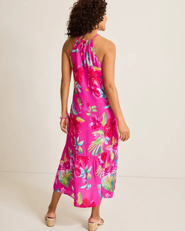 Tommy Bahama Fiesta Floral Coverup Dress-Women Beach Coverups|Dresses