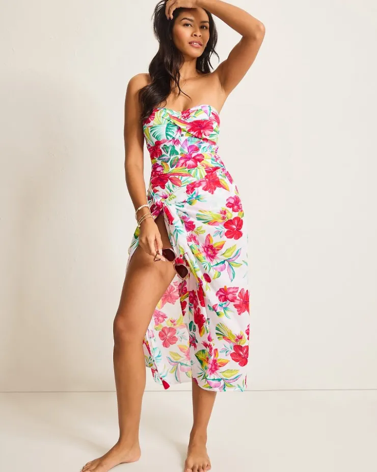 Tommy Bahama Fiesta Floral Pareo-Women Beach Coverups
