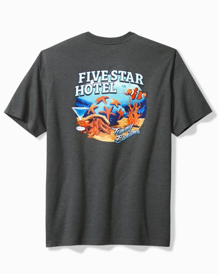 Tommy Bahama Five Star Hotel Graphic T-Shirt- T-Shirts|Shirts