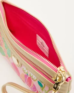 Tommy Bahama Flamingo Pineapple Tassel Wristlet-Women Handbags & Clutches