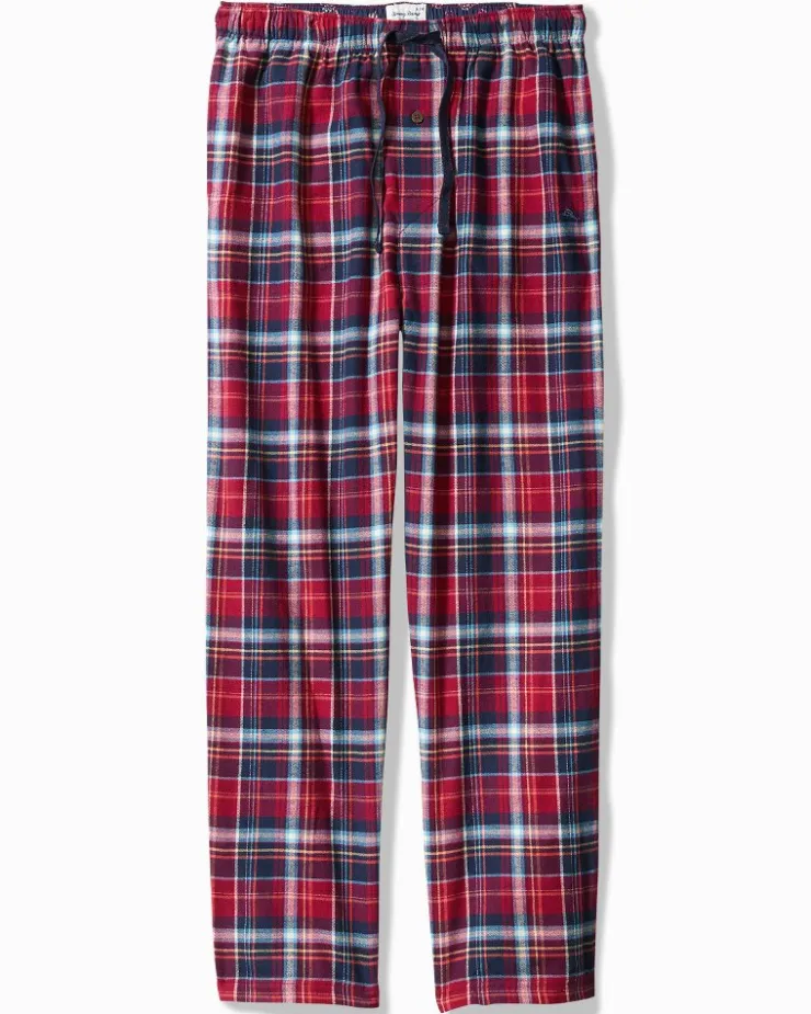Tommy Bahama Flannel Plaid Pajama Pants- Loungewear & Pajamas