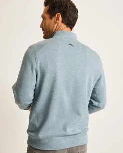 Tommy Bahama Flip Coast Reversible Snap Mock Sweatshirt- Sweatshirts