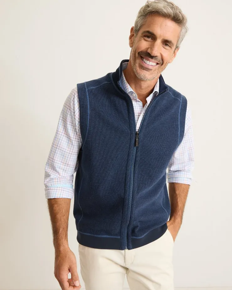 Tommy Bahama Flip Coast Reversible Vest- Jackets & Outerwear