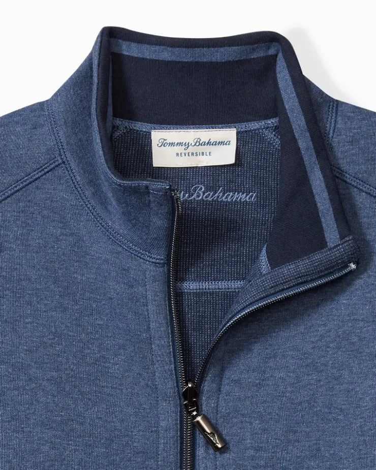 Tommy Bahama Flip Coast Reversible Vest- Jackets & Outerwear